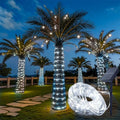 Solar Rope Lights - Outdoor LED Copper Fairy String Tube Lights for Parties, Gardens, Porches, and Home Decoration