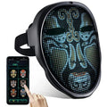 NEW LED APP Mask Bluetooth APP Control Face Masks Smart Mask Can Change Dynamic Carnival Photos LED Face Masks for Halloween